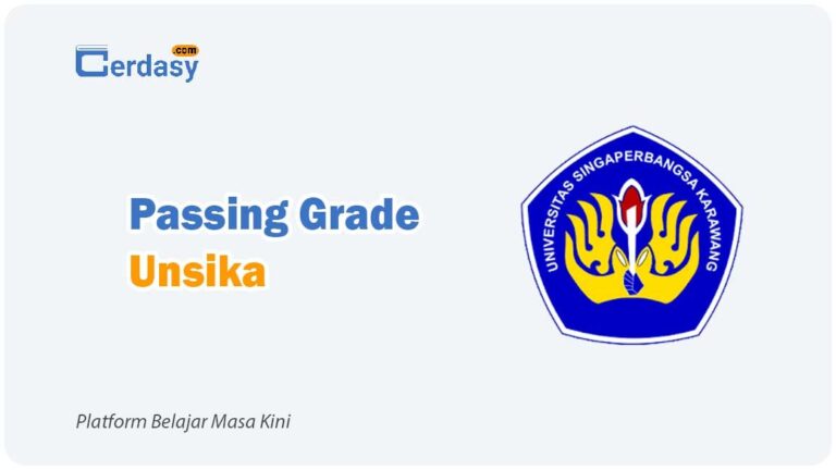 Passing Grade Unsika