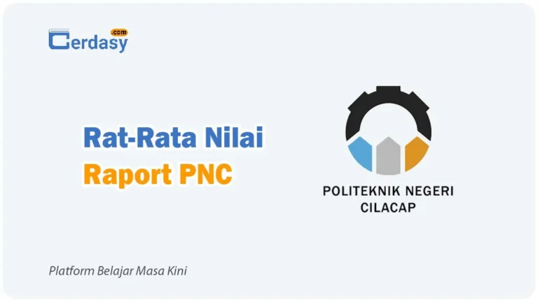 Rat Rata Nilai Raport SNBP PNC