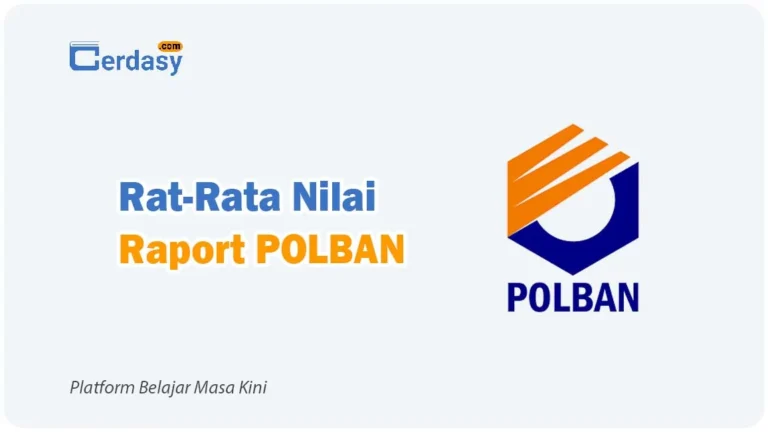 Rat Rata Nilai Raport SNBP POLBAN