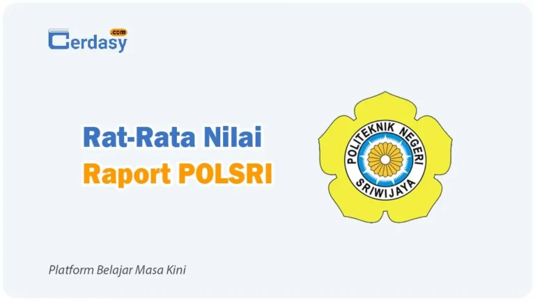 Rat Rata Nilai Raport SNBP POLSRI