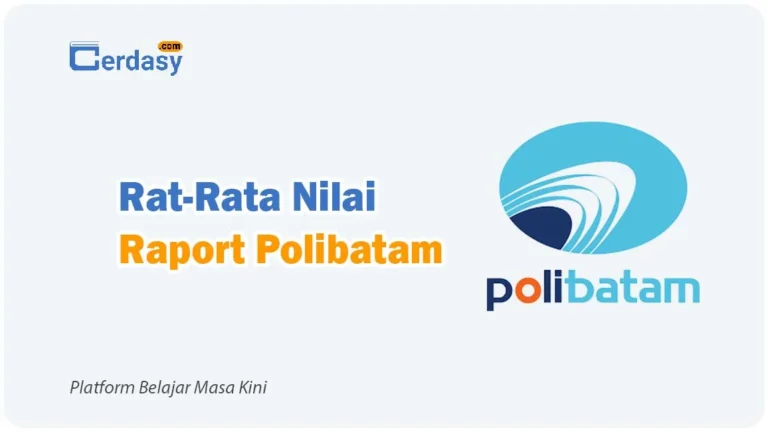 Rat Rata Nilai Raport SNBP Polibatam
