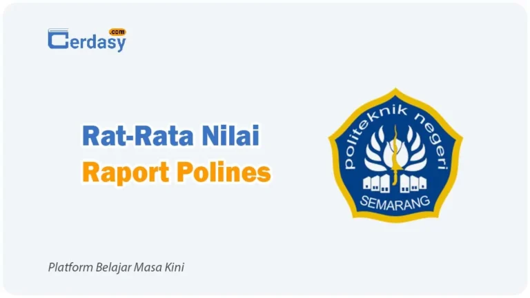 Rat Rata Nilai Raport SNBP Polines