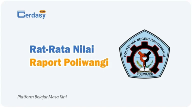 Rat Rata Nilai Raport SNBP Poliwangi