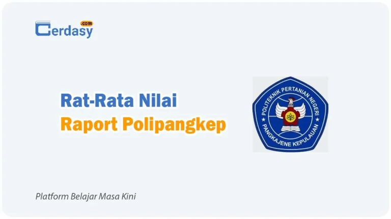 Rat Rata Nilai Raport SNBP Polipangkep