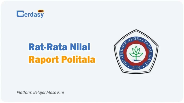 Rat Rata Nilai Raport SNBP Politala