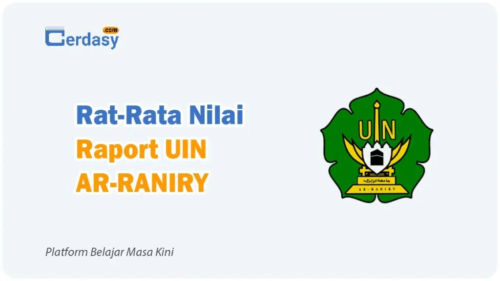 Rat Rata Nilai Raport SNBP UIN AR-RANIRY