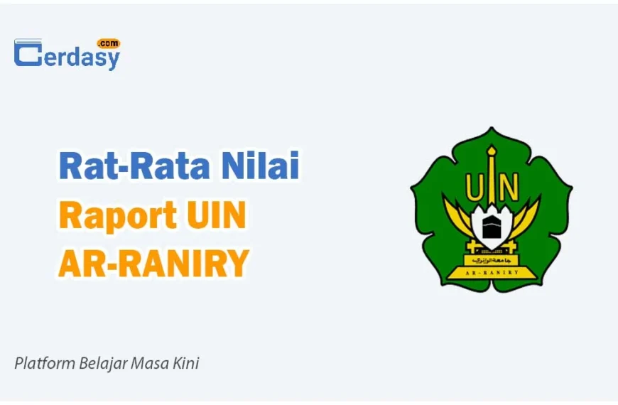 Rat Rata Nilai Raport SNBP UIN AR-RANIRY