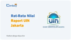 Rat Rata Nilai Raport SNBP UIN Jakarta