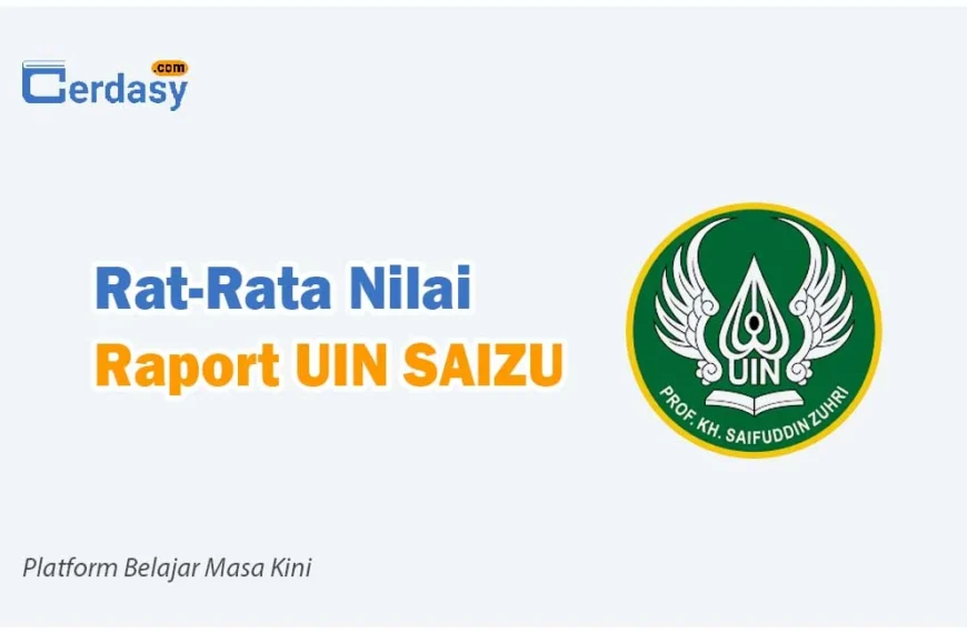 Rat Rata Nilai Raport SNBP UIN SAIZU