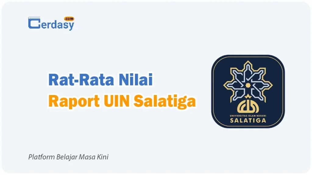Rat Rata Nilai Raport SNBP UIN Salatiga