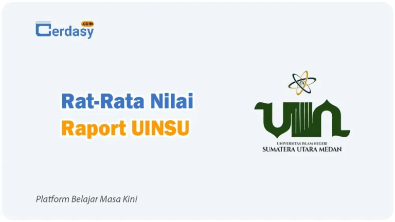 Rat Rata Nilai Raport SNBP UINSU